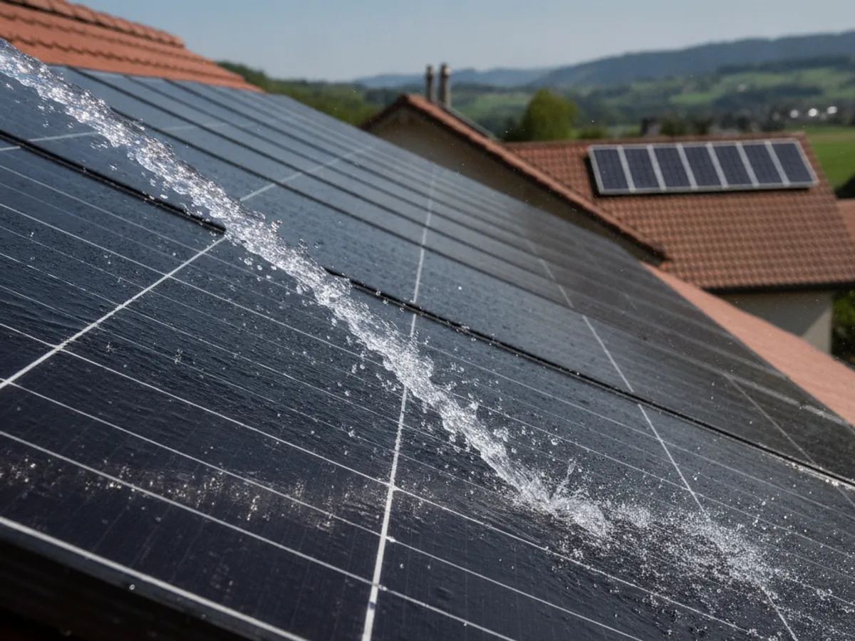 Maintenance & nettoyage de panneaux solaires
