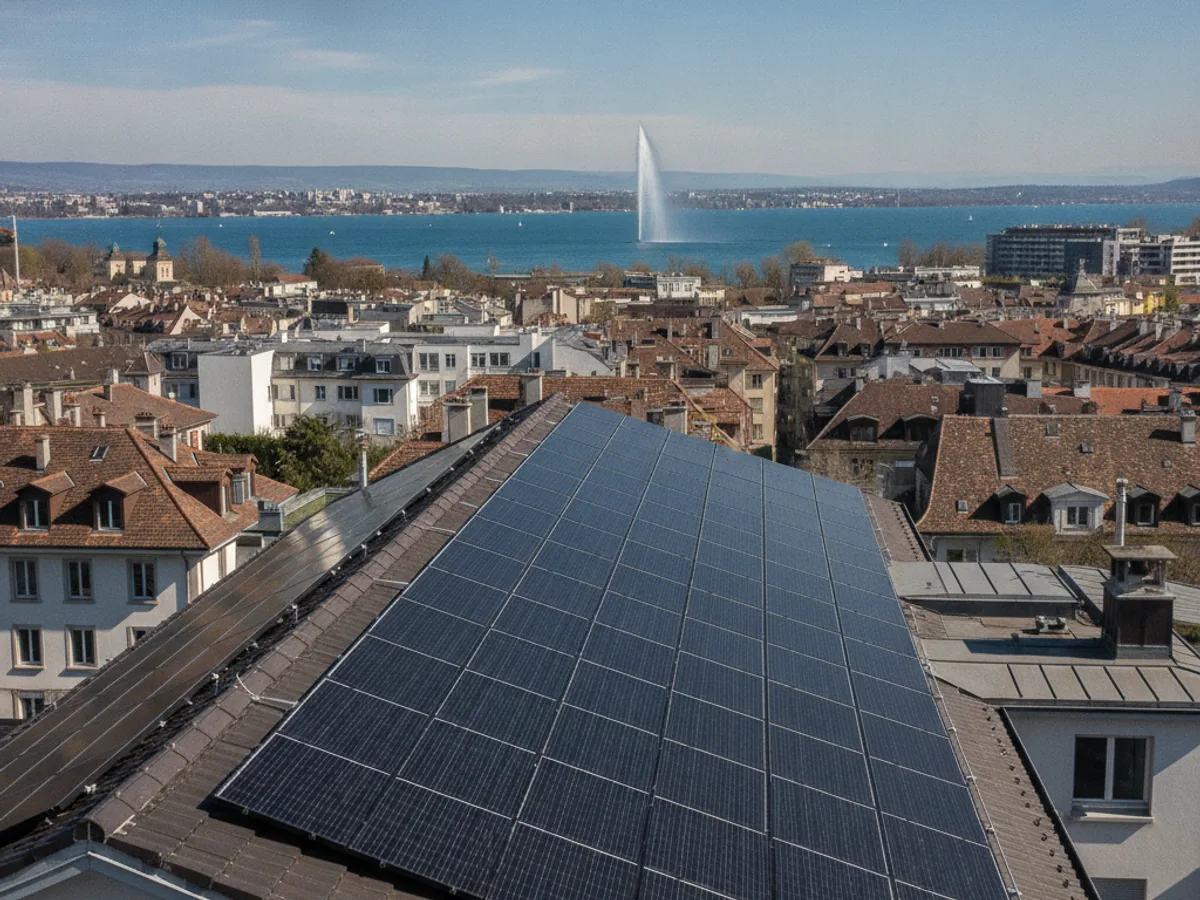 Panneaux solaires à Genève, Suisse romande